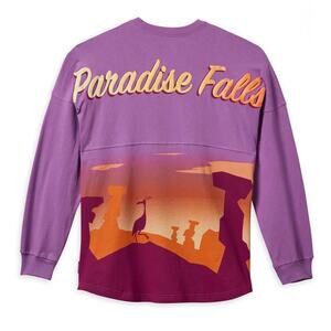 NWT Disney Parks Pixar Paradise Falls Up Spirit Jersey M